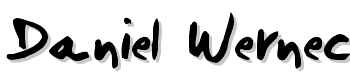Daniel-Werneck-S-Handwriting font